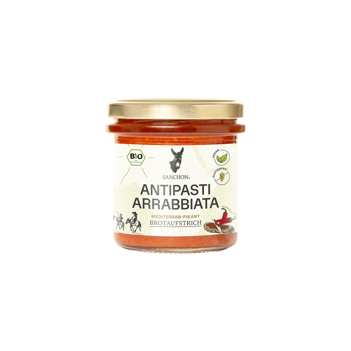 Vegansk antipasti med tomat og chili