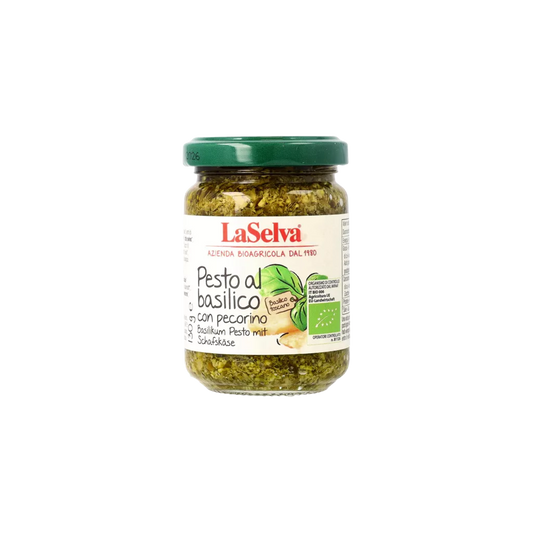 Basilikumpesto med fåreost fra LaSelva