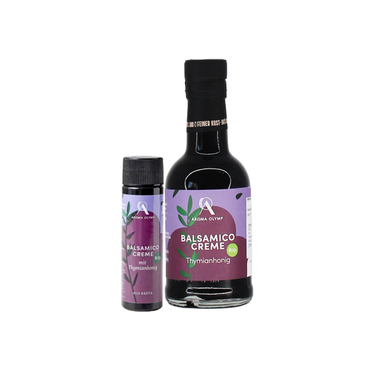 Balsamicocreme med timianhonning fra Kreta