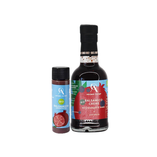 Balsamicocreme med granatæble og aronia fra Kreta
