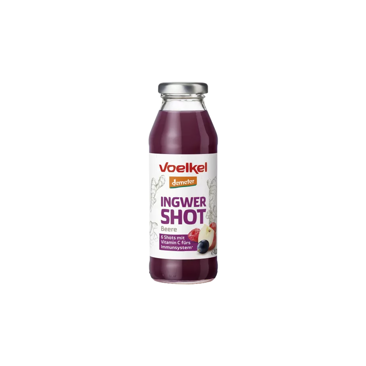 Ingefærshot med bær
