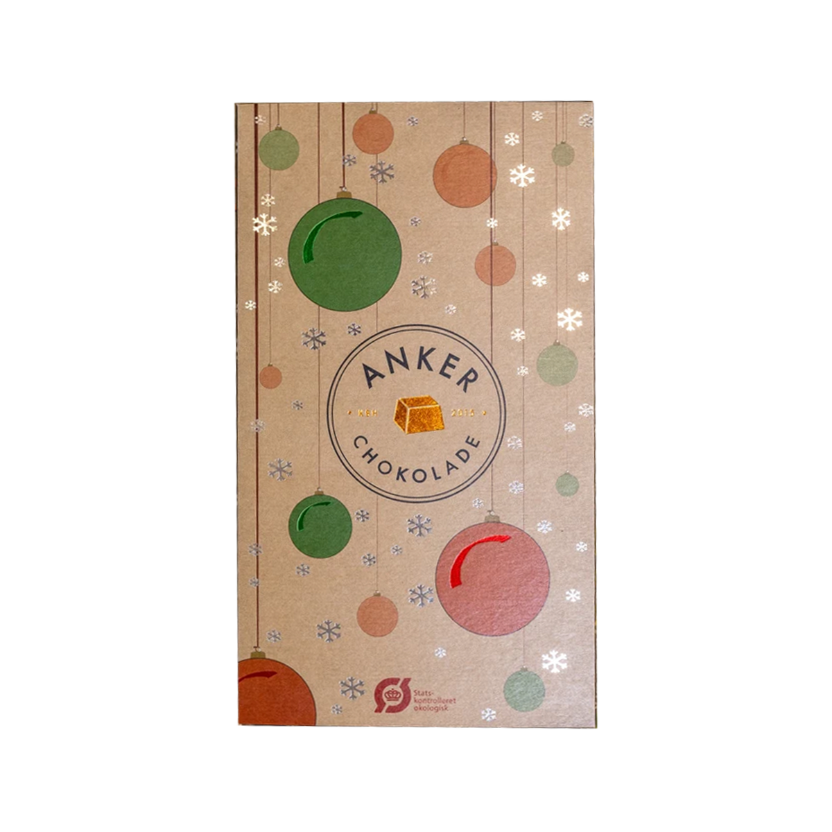Julekalender med fyldte chokolader fra Anker