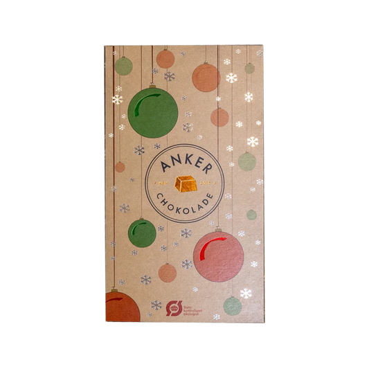 Julekalender med fyldte chokolader fra Anker